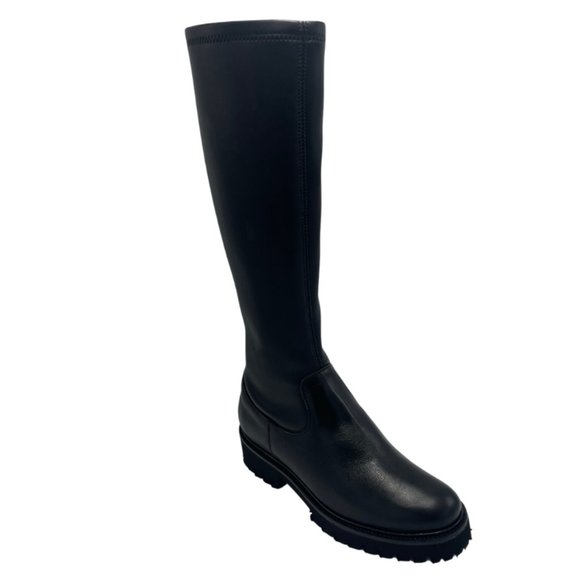 Menina Leather Chunky Boots - Picture 4 of 6